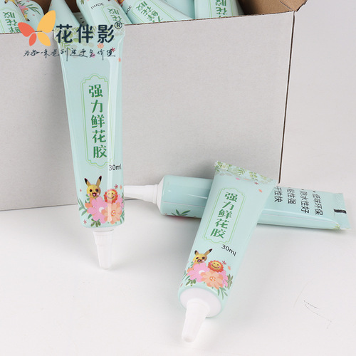 Powerful flower glue, flower cold glue, floral art glue, waterproof flower sticking cold gel bouquet diy flower arrangement wrapping glue