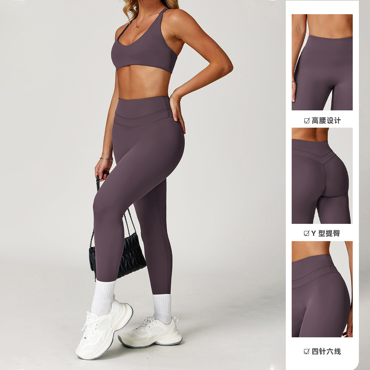Europa y América desnudos apretados pantalones de cintura alta abdominales abdominales pantalones deportivos para correr al aire libre pantalones deportivos para mujeres