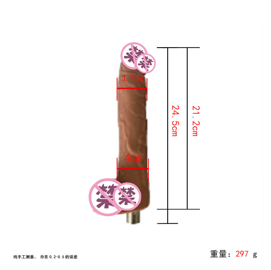 Accesorios de cañón telescópico femenino cristal transparente tras patio suave conector de cañón de tres agujeros analógico artículos para adultos