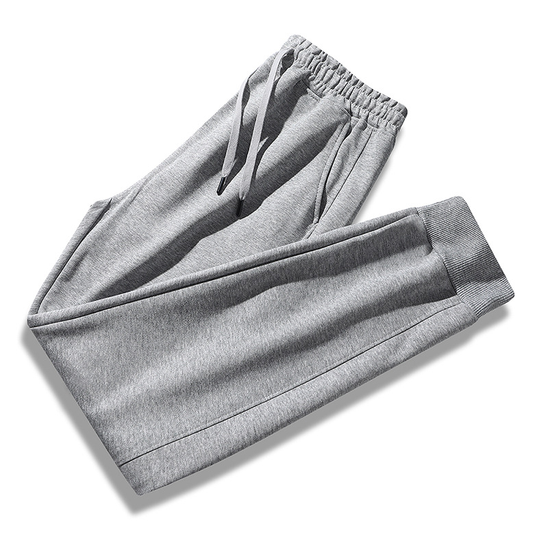 [HMK Huamian Composite Sweatpants]-Light Gray