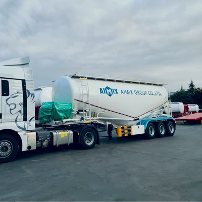 Sement daşıyan yük maşınları Tank Semi-Trailer for Coal Powder