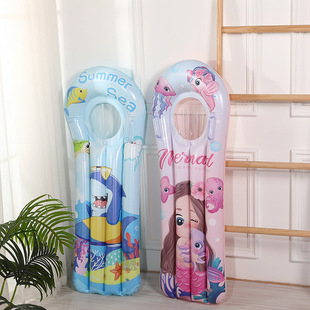 Hot sale fashion Children's printed PVC surfboard Cartoon Cartoon large safe and environmentally friendly swimming supplies wholesale
