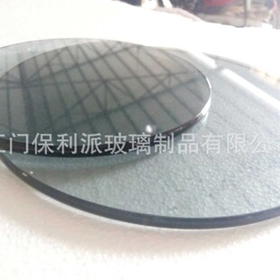 4mm 5mm Large Size Golden Tea Glass European Tea Glass Light Brown Glass Crystal Gray Desktop Glass