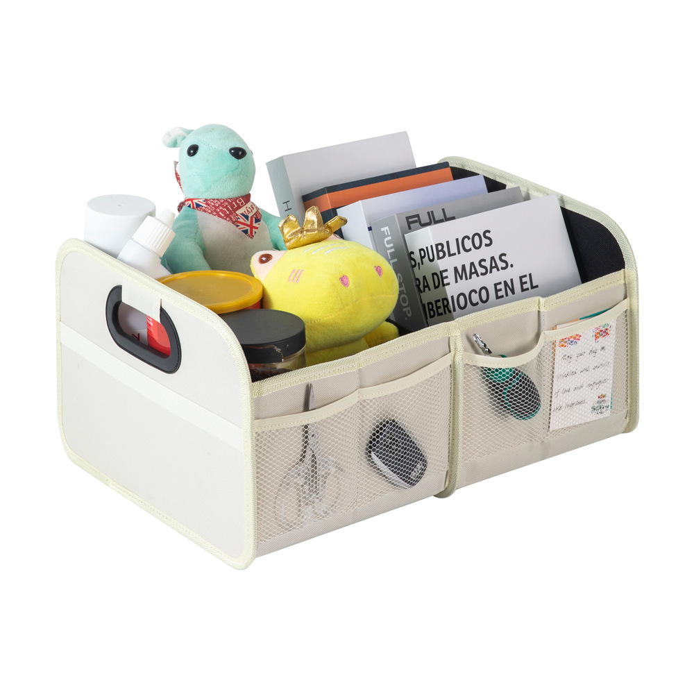 Cross-Border Car Trunk Storage Box Car Foldable Large-Capacity Storage Box Oxford Cloth Car Storage Box