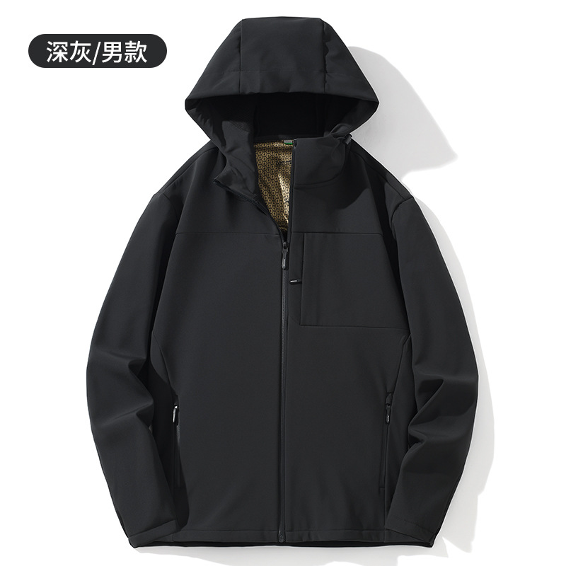 2024 nueva primavera y otoño al aire libre chaqueta de asalto hombre y mujer impermeable a prueba de aire chaqueta de pareja general chaqueta superior