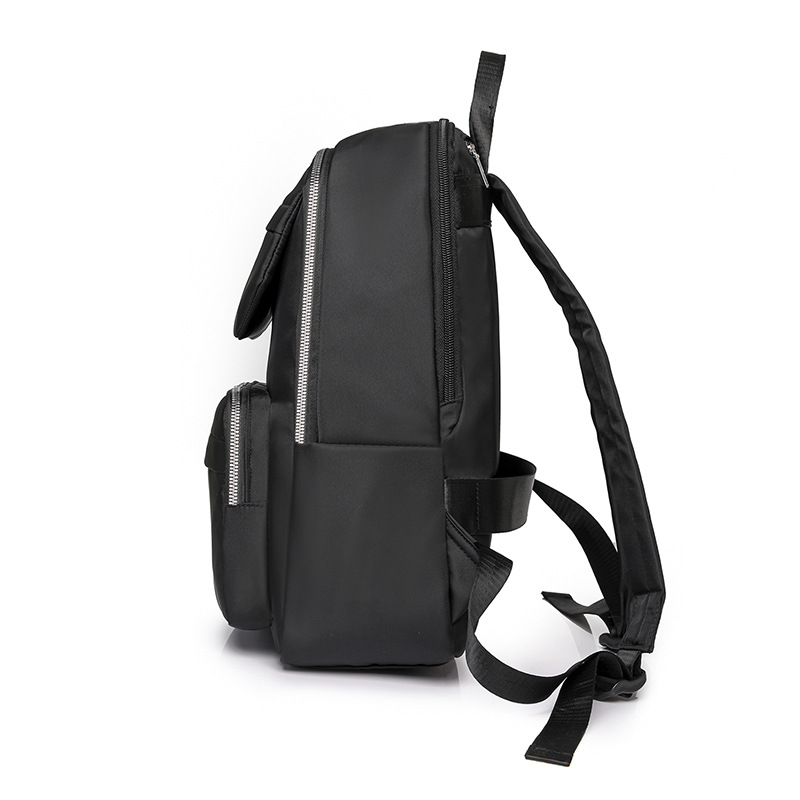 Venta directa de fábrica 2024 nuevo estilo coreano de las mujeres de nylon mochila simple todo partido Gran capacidad ordenador estudiante mochila