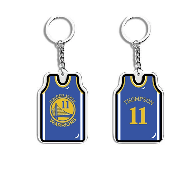 П pendant из акрилового джерси, мини униформа подвеска, 4.6×3.2 см, акрил + металл