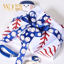 绾缎织带工厂直发 棒球运动周边diy装饰发饰发带棒球系列印刷带