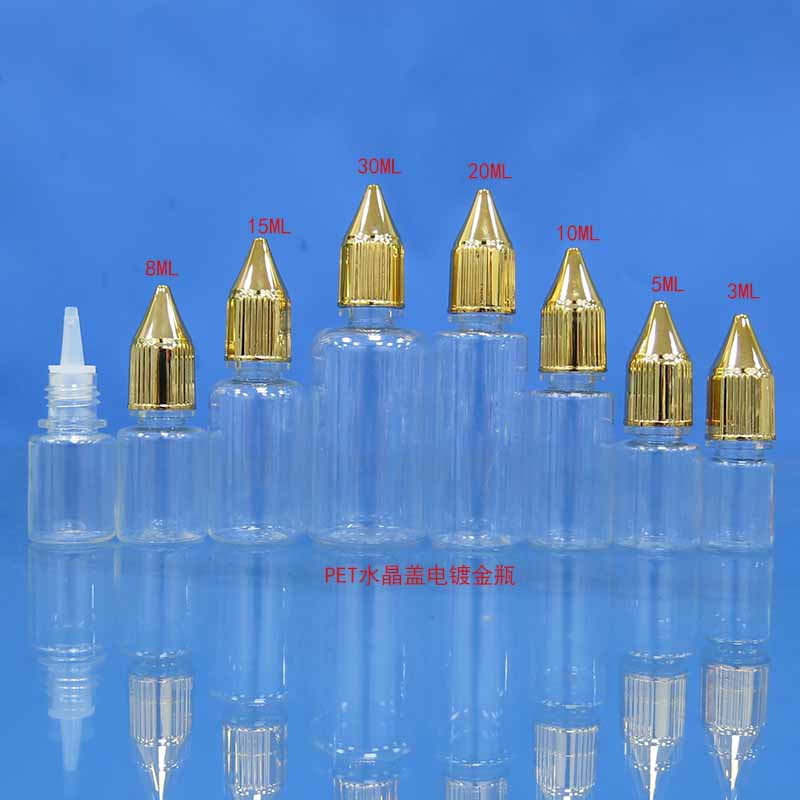 PET水晶电镀金盖