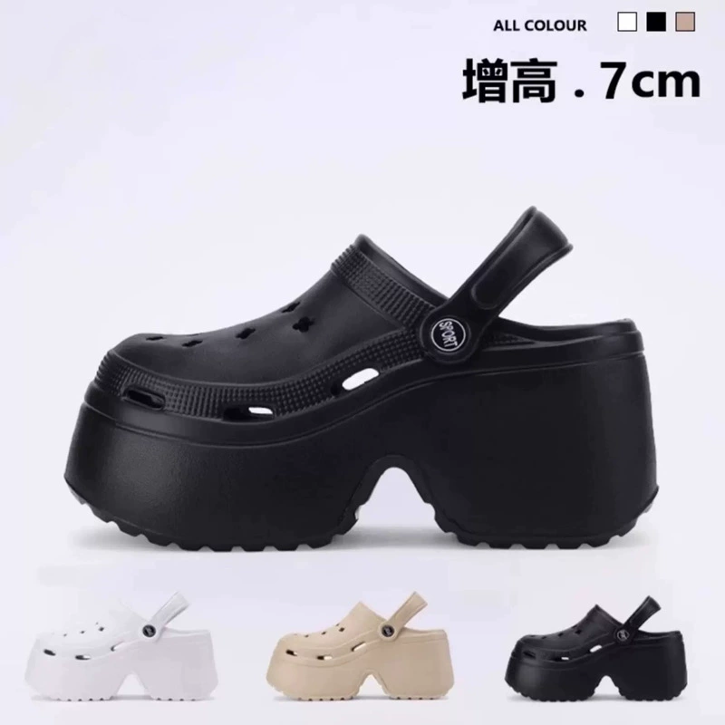 Новая внешнеторговая обувь для женщин летом носить толстое дно