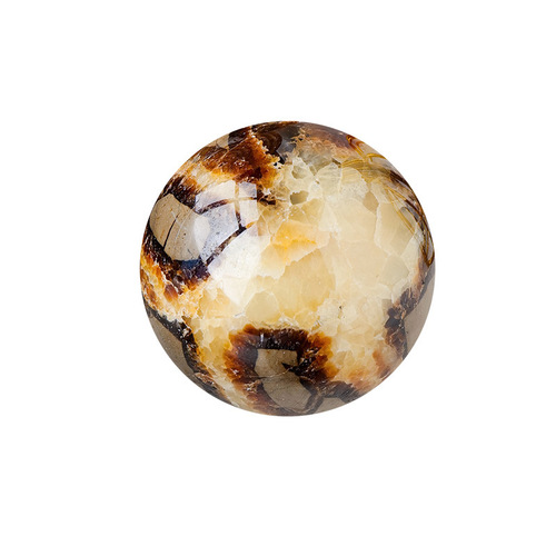 Natural turtle stone spherical ornaments mineral crystal jewelry rough stone polishing crafts manufacturers wholesale