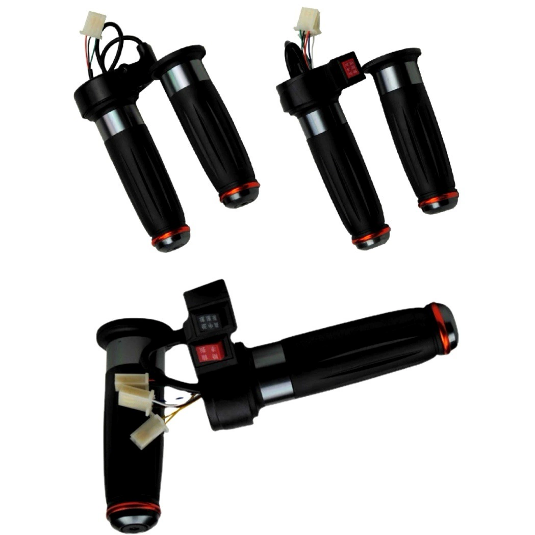 Ручка управления скоростью электрического трехколесного велосипеда электромобиль Модифицированная ручка из алюминиевого сплава Средняя школа низкая трехскоростная ручка управления скоростью заднего хода