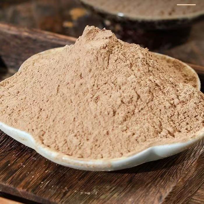 Chuan Niu Xi Powder Sichuan Cyathula Root Fine Ground Herbal Powder for Culinary Use 500g in use