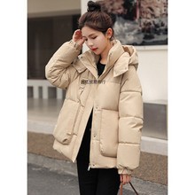 羽绒棉服女冬季年新款学生韩版加厚时尚面包服棉袄潮