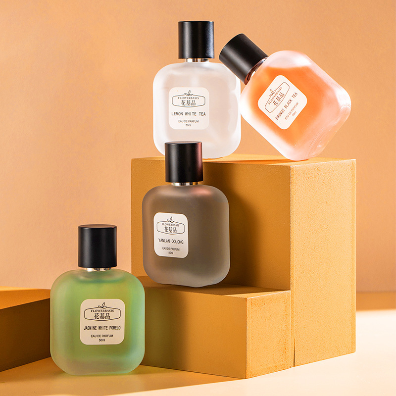 Perfume, producto de base floral, jazmín, limón, ciruela, té, perfume para mujer, fragancia ligera de larga duración, fragancia fresca para mujer, fábrica al por mayor
