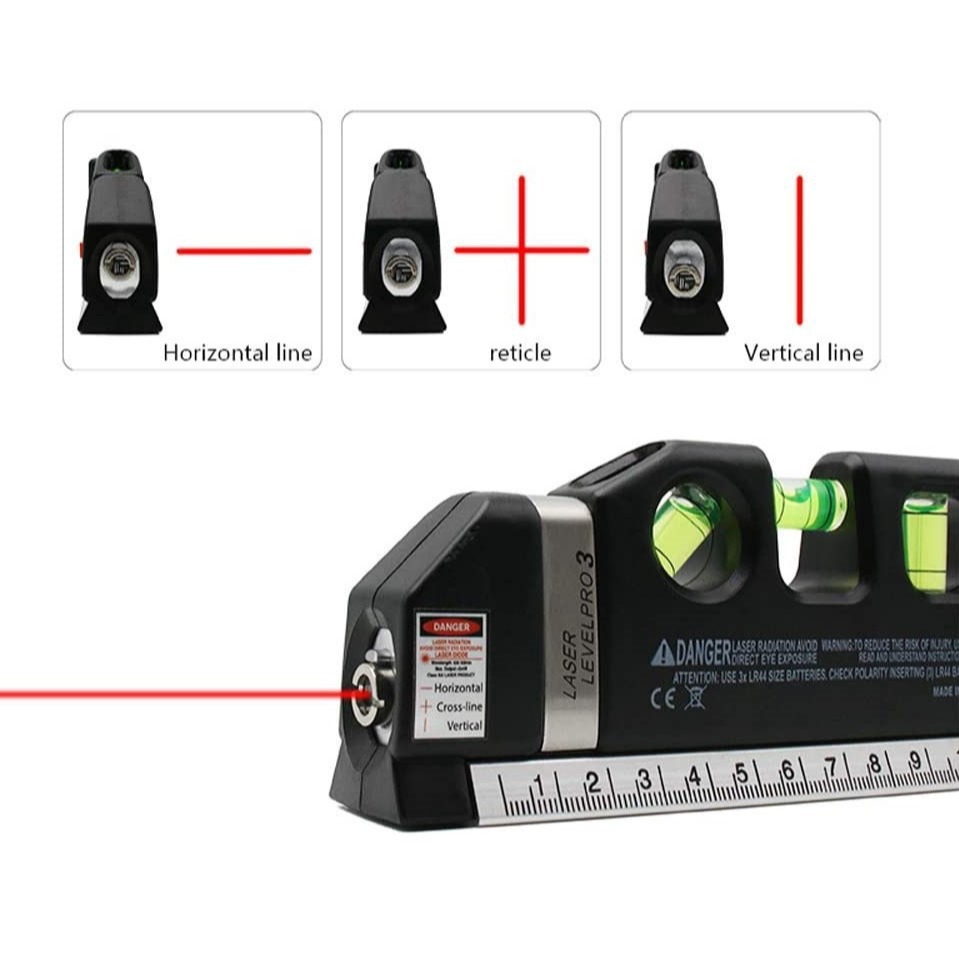激光水平尺LV03不带磁红外水平仪测量水平laser03