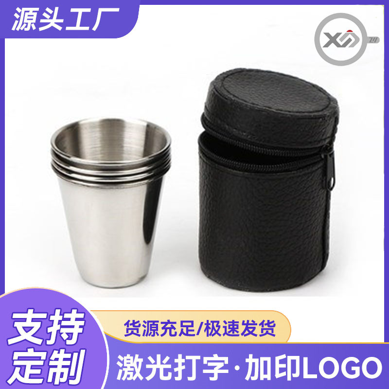 Quality travel wineglass stainless steel