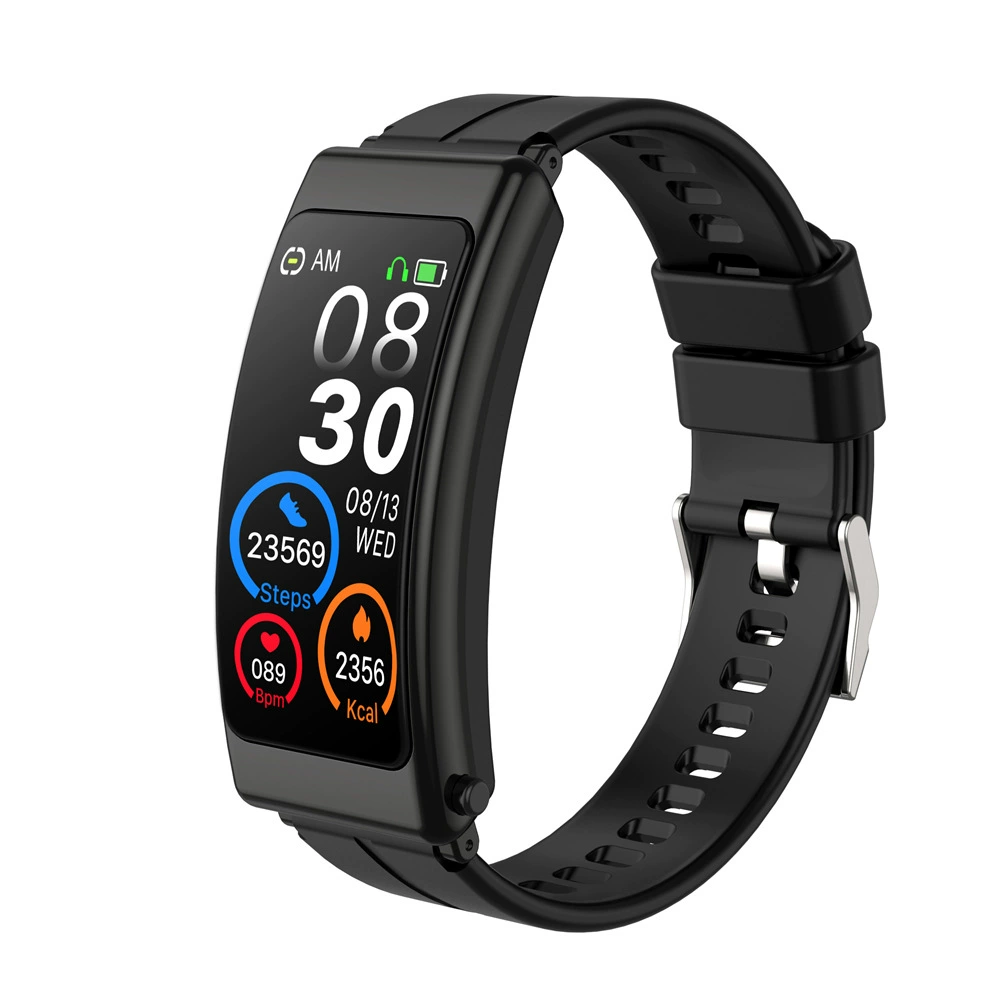 Умный браслет, наушники, часы, bluetooth, 2 в 1