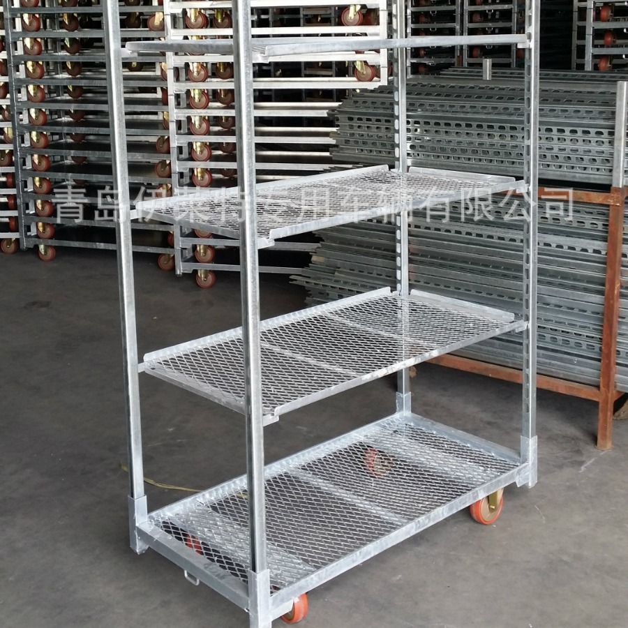 厂家直销花卉周转车，花卉物流多层车，移动灵活运输车