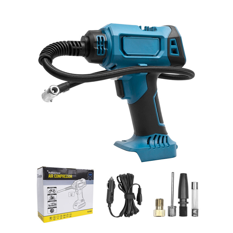 Bomba de aire inalámbrica transfronteriza montada en el vehículo multifuncional neumático de coche al aire libre bomba de aire eléctrica hogar bomba de aire conveniente