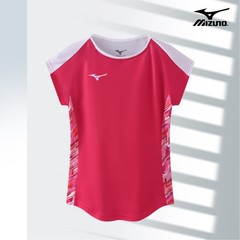 夏季羽毛球服网球大赛服美津农小飞袖款速干运动跑步训练乒乓球服