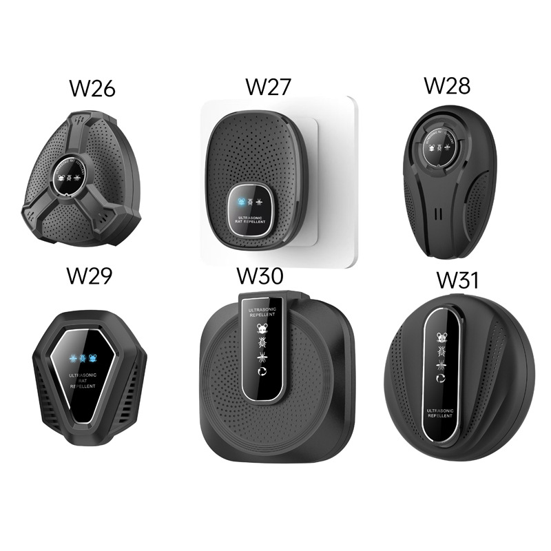 新款超声波驱鼠器电子驱虫驱蚊器家用大功率智能驱蚊驱鼠器驱蟑螂