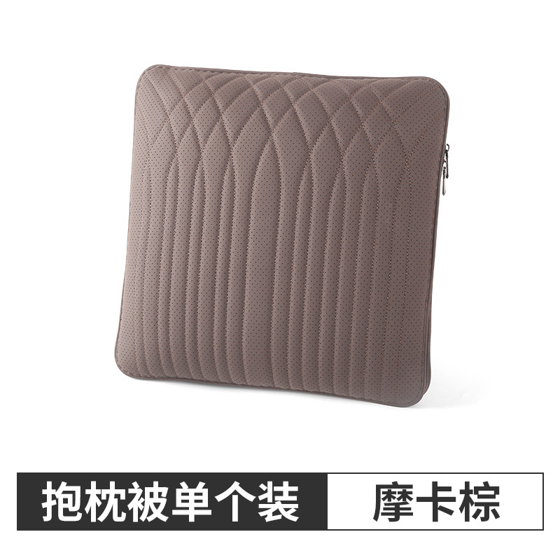 베개-모카 다크 브라운