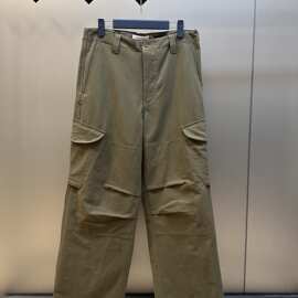 正确版本现货高品质AC家2025新款标签休闲长裤OS宽松版型男女同款