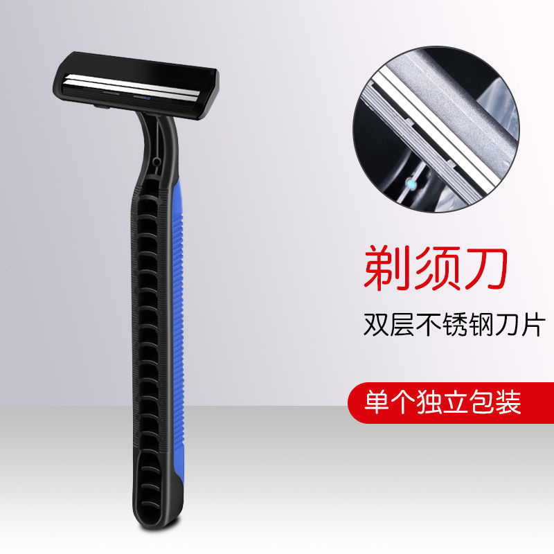 Maquinillas de afeitar desechables al por mayor para hoteles, juegos de maquinillas de afeitar, artículos de tocador para baños, portátiles para hostales y posadas.