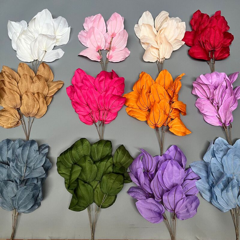 Wedding Decoration Green Plants Wedding Decoration 20 Pieces of Bunches of Bread Leaves Dried Flowers Home Furnishings Photography Props Artificial Flowers