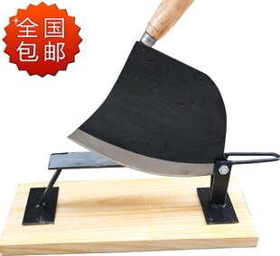全钢药刀手工切药刀铡刀中药刀食品铡刀药材切片刀中药铡刀大闸刀-阿里巴巴