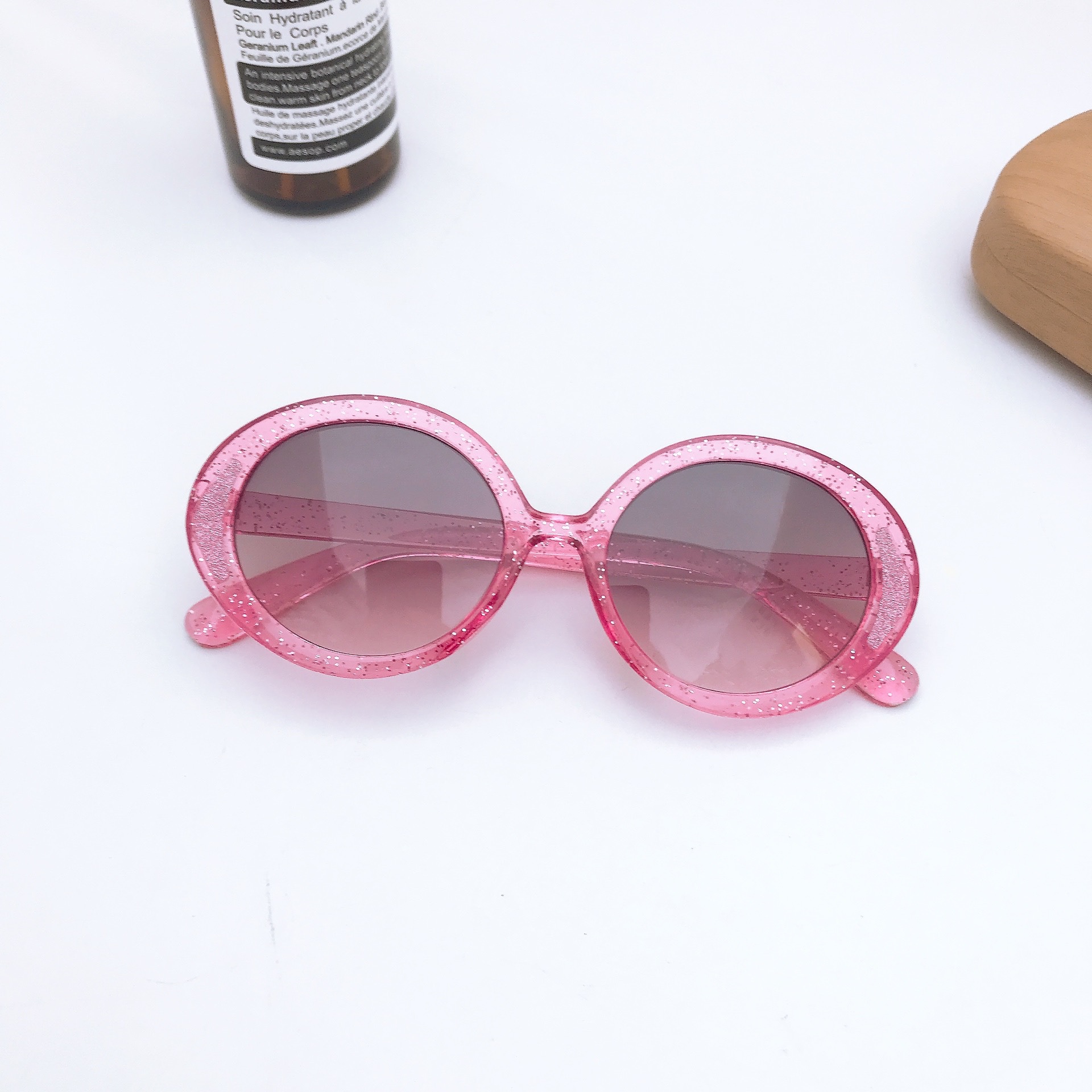 45g Weight Full Frame Glasses Structure Sunglasses Classification Ac, UV400 Protection Lens Material Oval Frame Glasses Style Travel, Daily Occasion Solid Color Pattern All Seasons Season Children Unisex Gender Basic Style Basic Solid Color Ac UV400 Protection Oval Frame Full Frame Kids Sunglasses 6