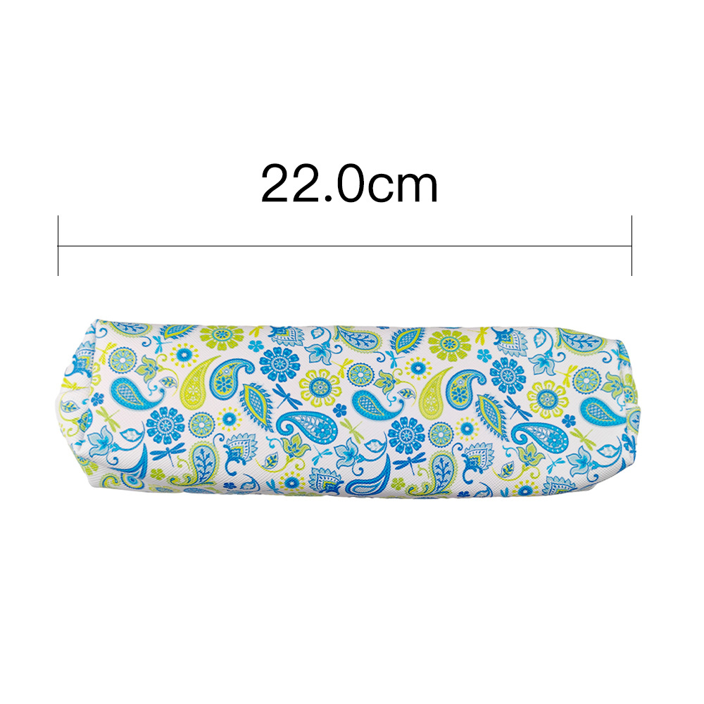 Herramientas de tejer transfronterizas TPR mango suave impresión crochet Flor de anacardo crochet conjunto de 9 piezas traje Pu bolsa