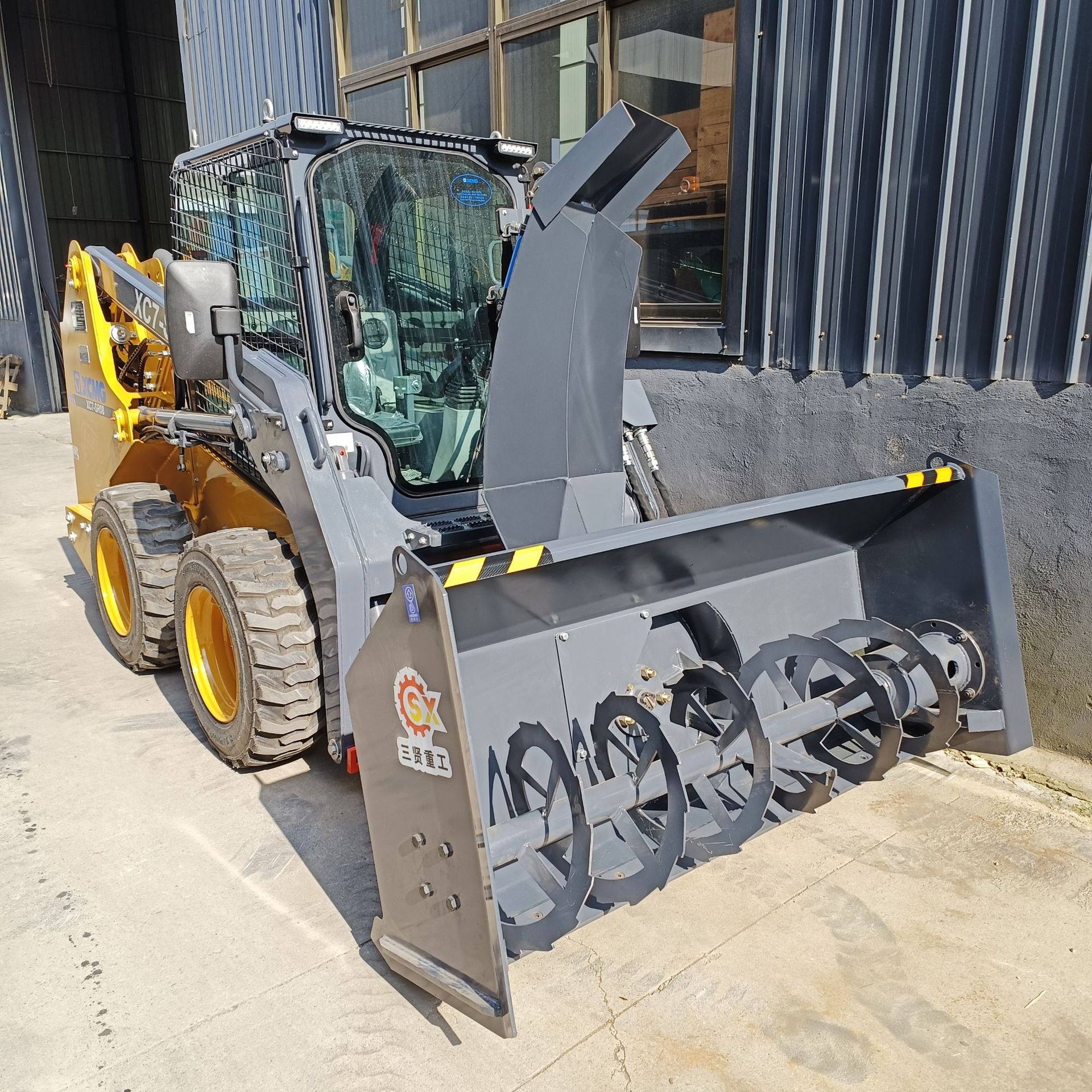 Sanxian equipo de remoción de nieve de invierno máquina de remoción de nieve rápida fuerte energía de remoción de nieve ahorrar costo de mano de obra