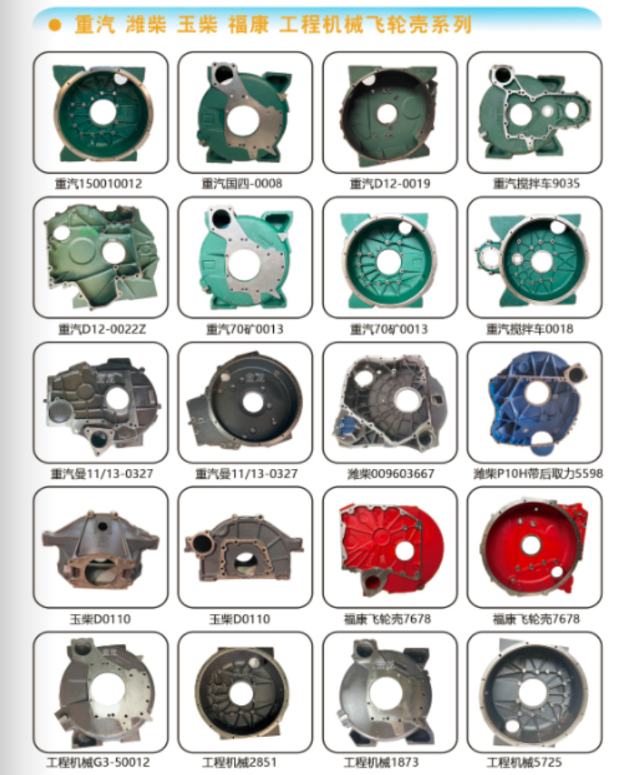 In-stock supply of flywheel 1003088752 suitable for Weichai P8 engine