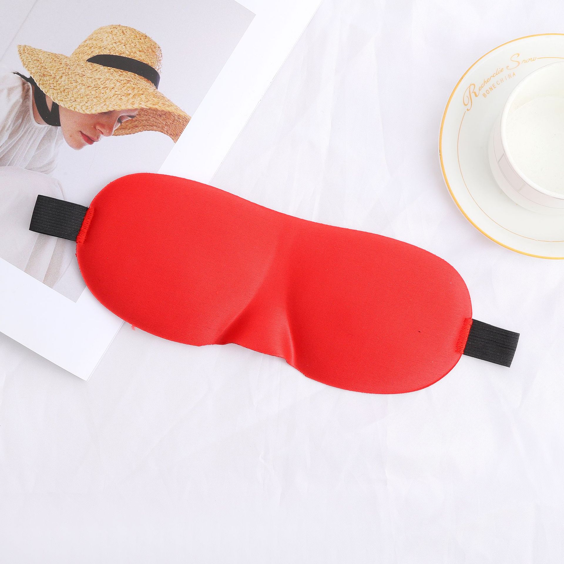 Directo de fábrica 3D tridimensional máscara de ojo creativo tridimensional sueño sombreado transpirable 3D tridimensional máscara de ojo sin costuras logotipo impreso