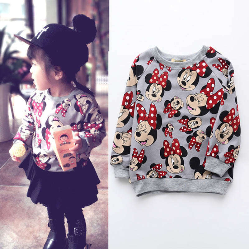 autumn cartoon long-sleeve with a round collar