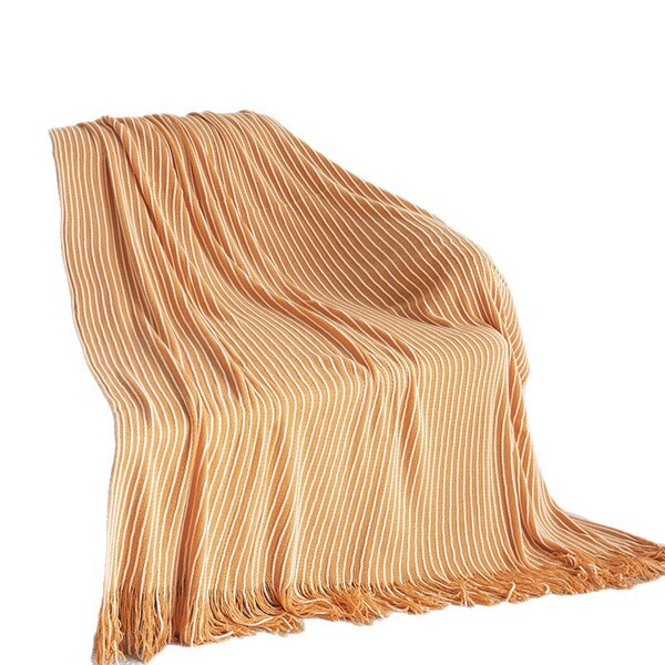 knitted modern and minimalistic duvet all-season