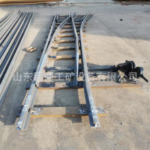 ZDK630/5/15单开道岔 安装方便单开道岔 结构稳定铁路单开道岔