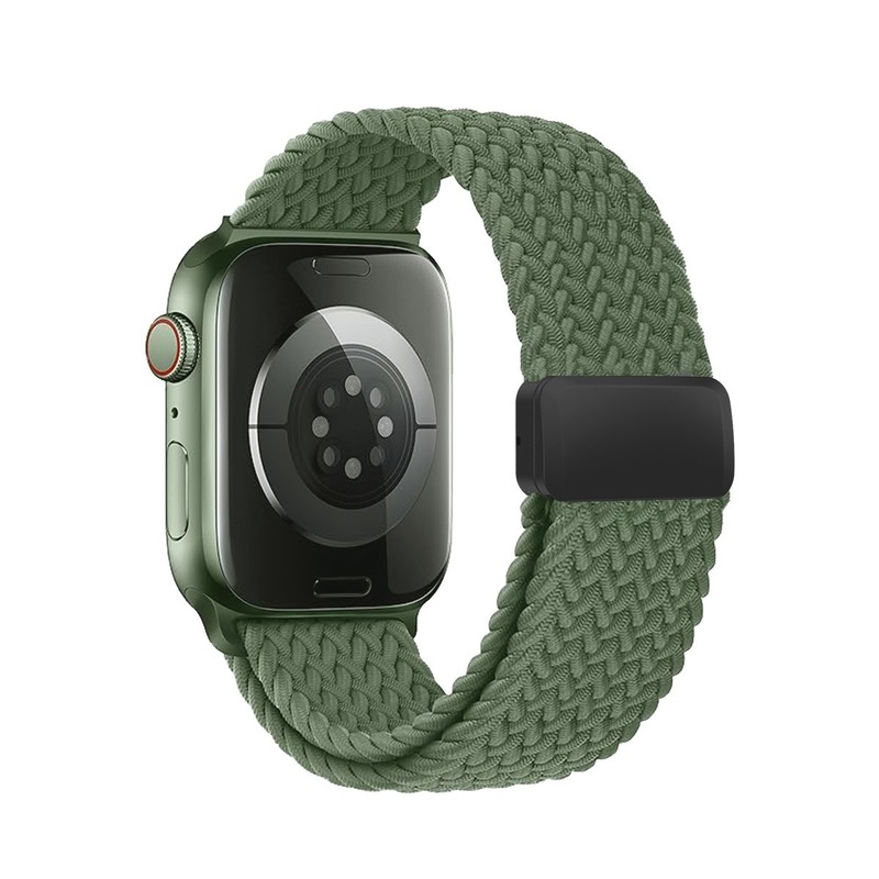 Applewatch10 ナイロン編組磁気時計ストラップ Apple iwach9876 Ultra SE 時計ストラップに適しています。|undefined