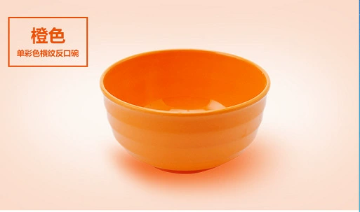 Dongguan manufacturer's home dishes wholesale rice seasoning bowl imitation porcelain bowl 6 -inch B666 home horizontal bowl