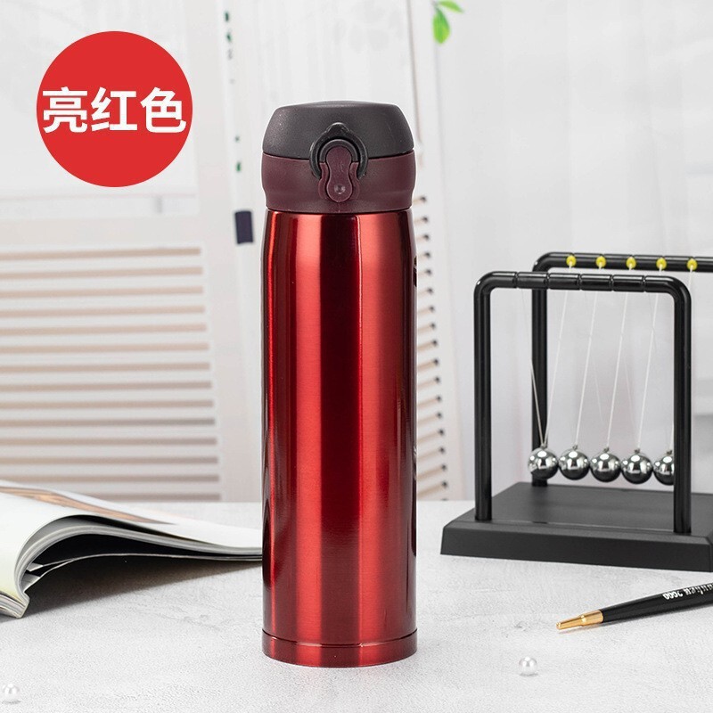 简约304不锈钢双层保温保冷杯男女便携车载随行水杯礼品logo批发|undefined