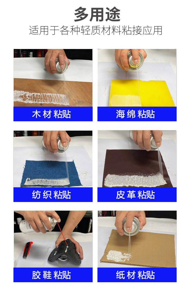 Car Interior Ceiling Fabric Detachment Repair Glue, No Need to Dismantle the Car, Special Self-Adhesive Spray Glue for Ceiling Fabric Detachment, Modification and Renovation