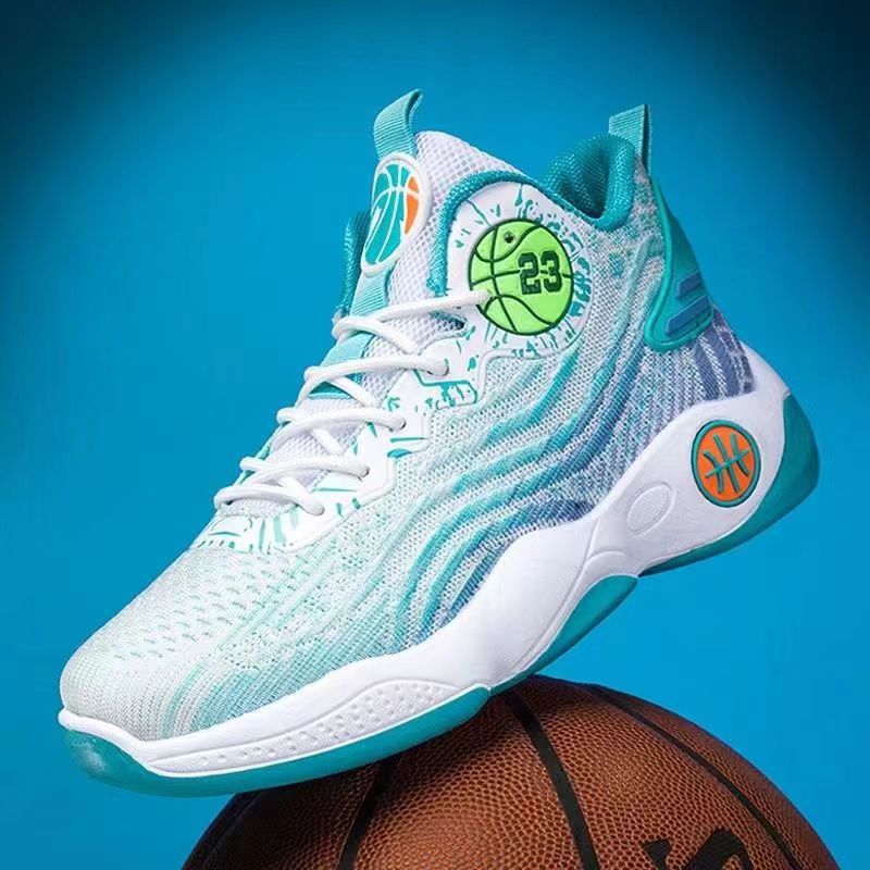 Zapatos de baloncesto para jóvenes estudiantes de alto nivel zapatos de baloncesto para hombres verano 2026 nueva moda zapatos deportivos cómodos y casuales