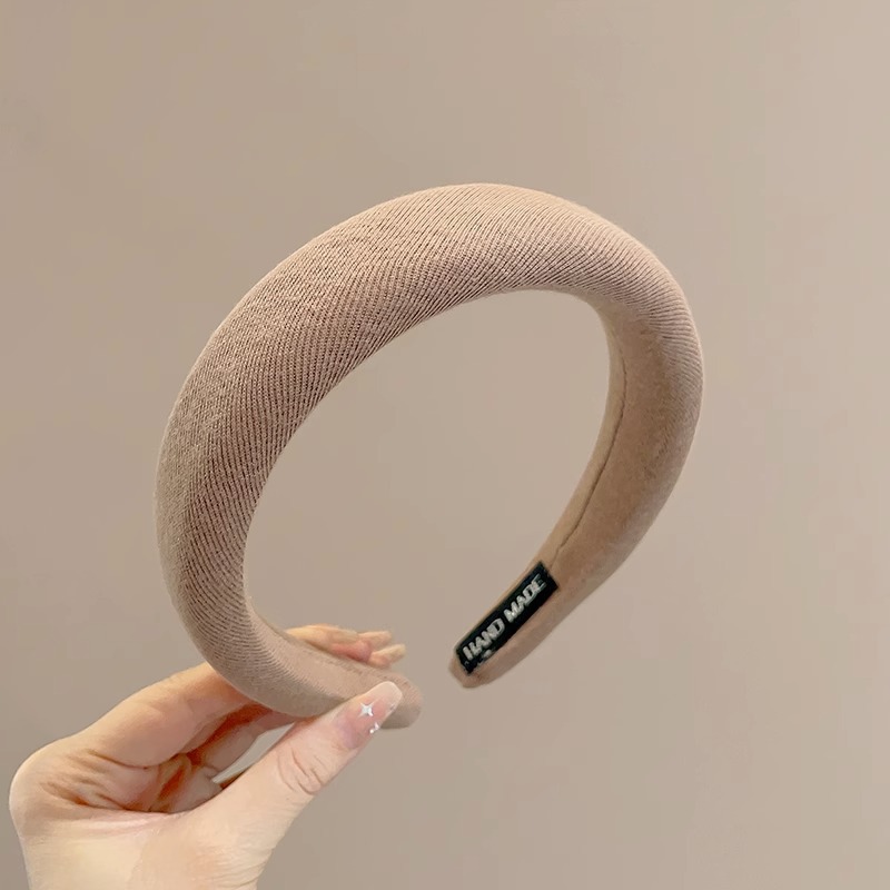 Corea del Sur, cabello de onda gris para niños, arco de arco, adornamiento de cabello de alto nivel, bandana de cabello, banda de cabello