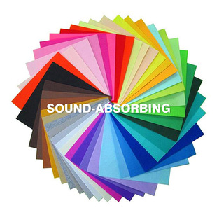 Polyester Fiber Sound-Absorbing Panels, Flame-Retardant Felt Sound-Absorbing Panels for Piano Rooms, Decorative Materials, Felt Rolls, Noise-Proofing