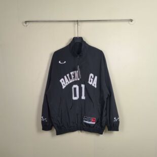 High Version 25Ss New Paris Home Embroider Retro Zipper Jacket Basketball Jacket Windbreaker Jacket for Men and Women