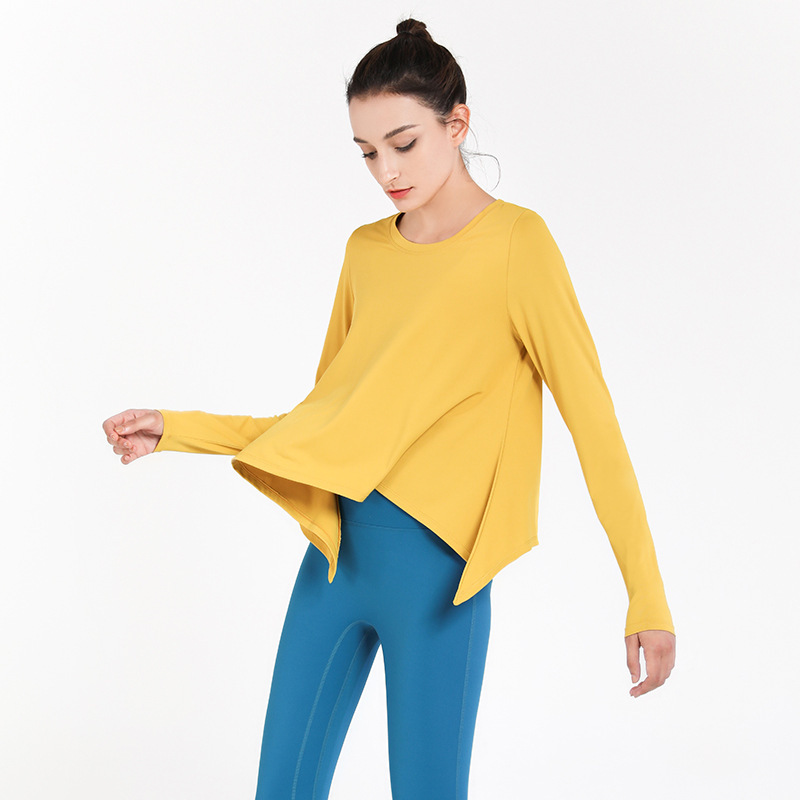 Beneficios sorpresa Precio 19,9 yuanes Talla opcional Ropa de yoga Camiseta deportiva para mujer Actualización continua