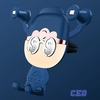 The God of Wealth Arrives in Car phone holder - ceo