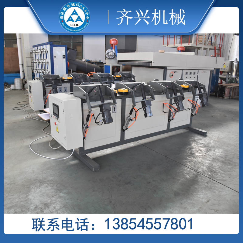 4锭计重型绕纸管打球机多头草丙球机齐兴机械